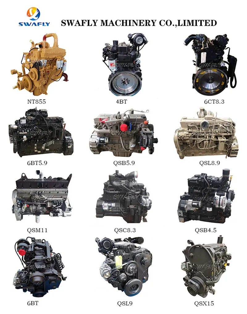 Cummins Diesel Engine QSC8.3 6D114E-3