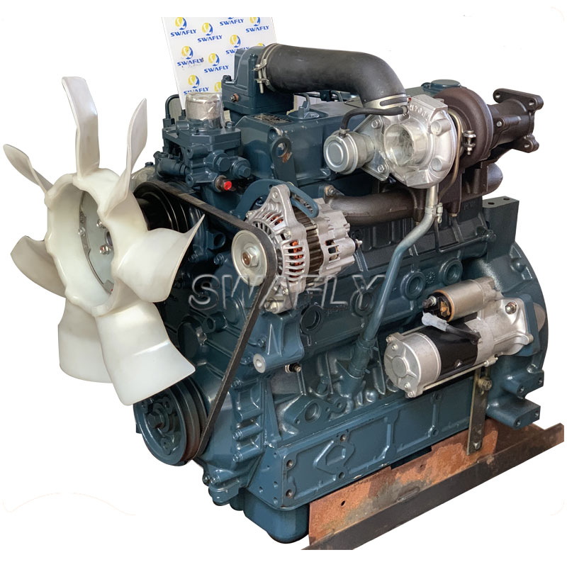 Kubota V3300 Complete Engine Motor