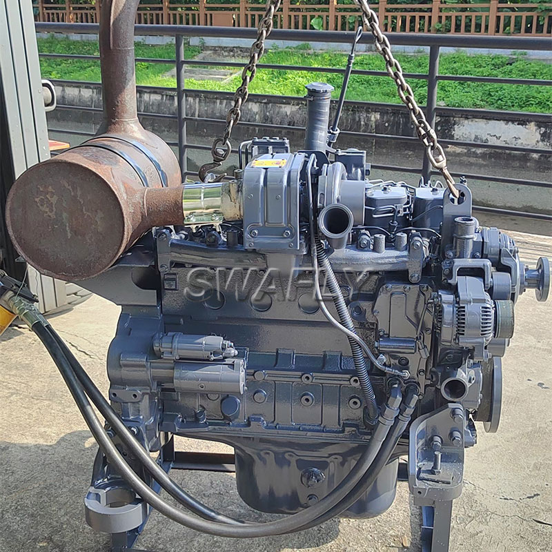PC200-7 PC200-6 excavator engine assy 6D102