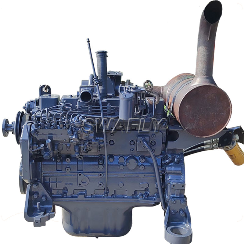 PC200-7 PC200-6 excavator engine assy 6D102