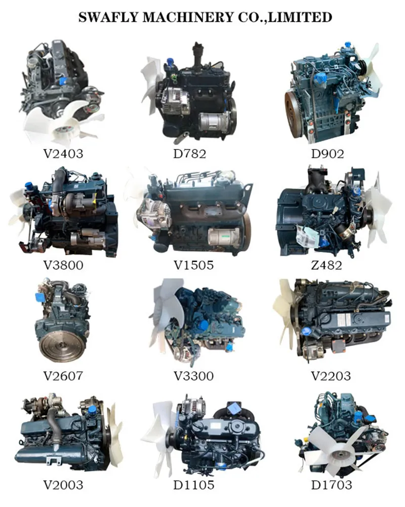 Kubota Genuine New Desel Engine D905