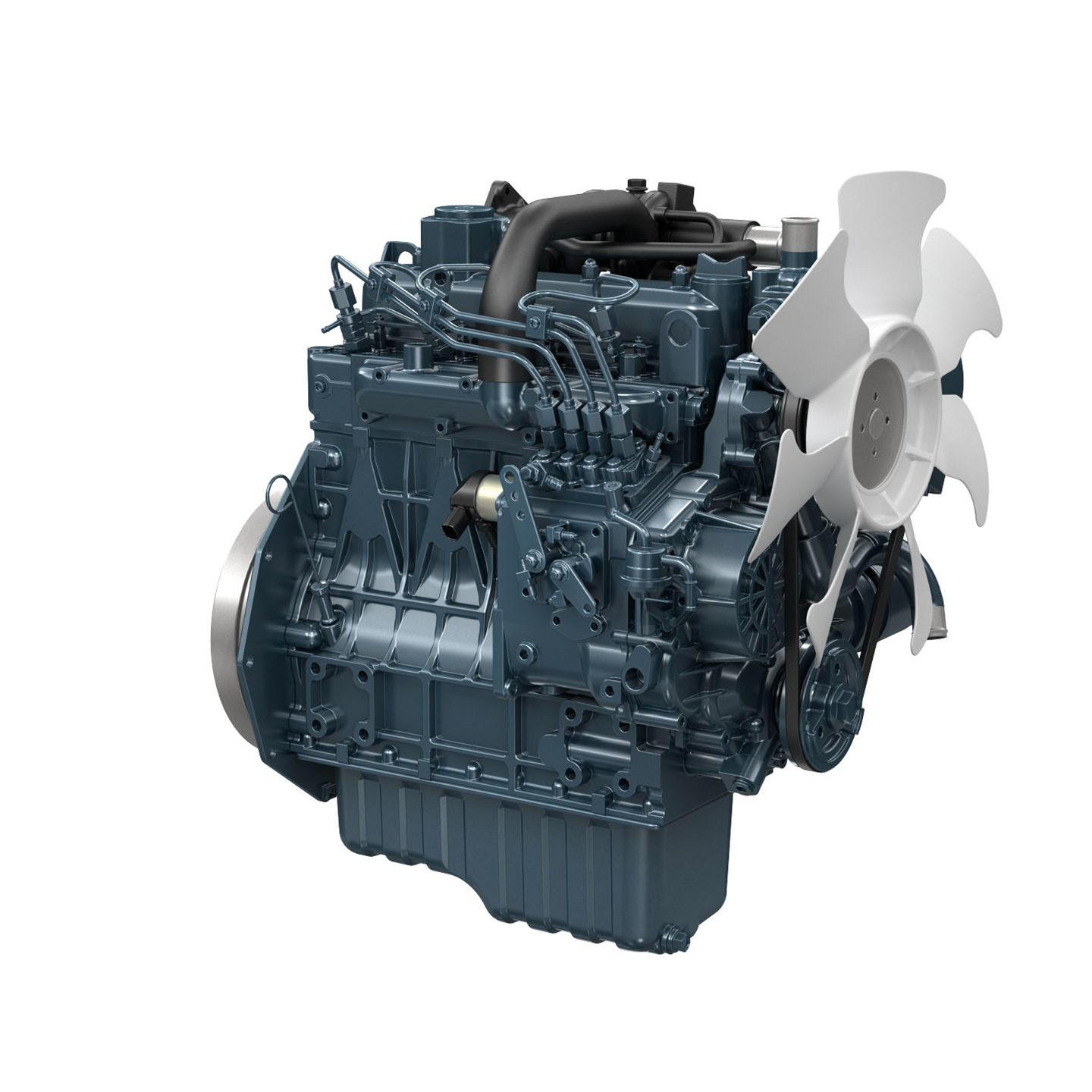 Kubota V1505-T-ET03 Engine 1J992-00000 3000RPM 32.5KW