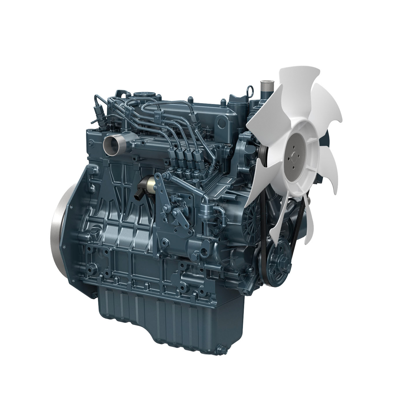Kubota V1505-E3B Engine 1J904-71000 3000RPM 26.1KW 35HP