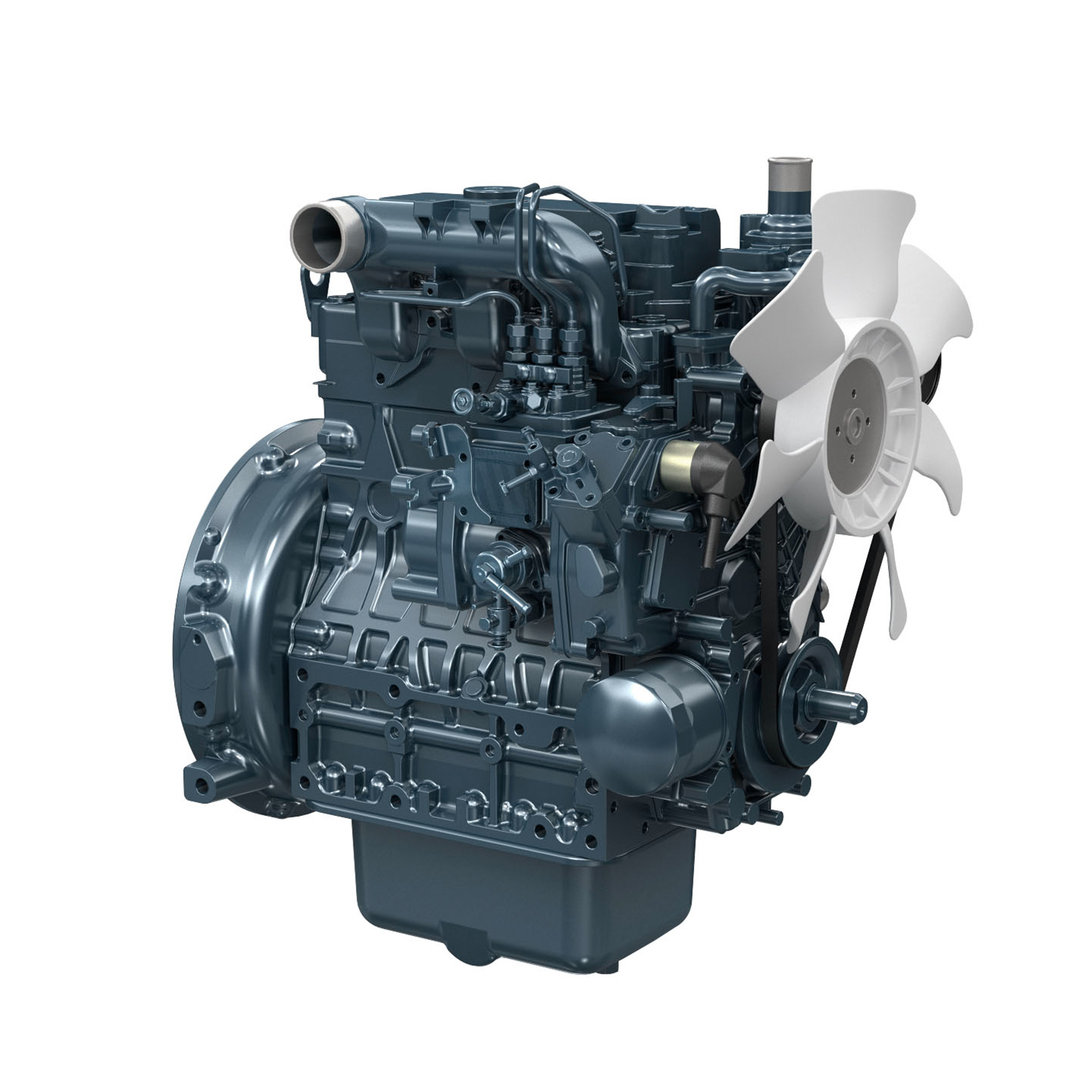 Kubota D1703-M-ET01 Engine 1J462-23000 2800RPM 25.7KW 